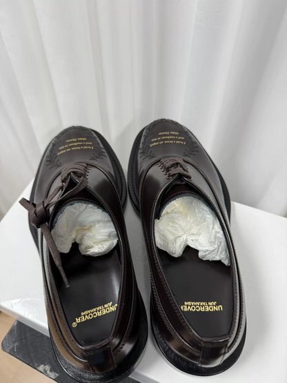 UNDERCOVER Poetry Derby Shoes in Size M