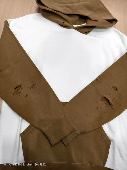 visvim 20SS Jumbo Distressed Hoodie
