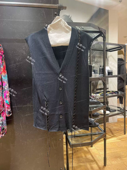 Yohji Yamamoto Men's Vest Spring Summer 2023