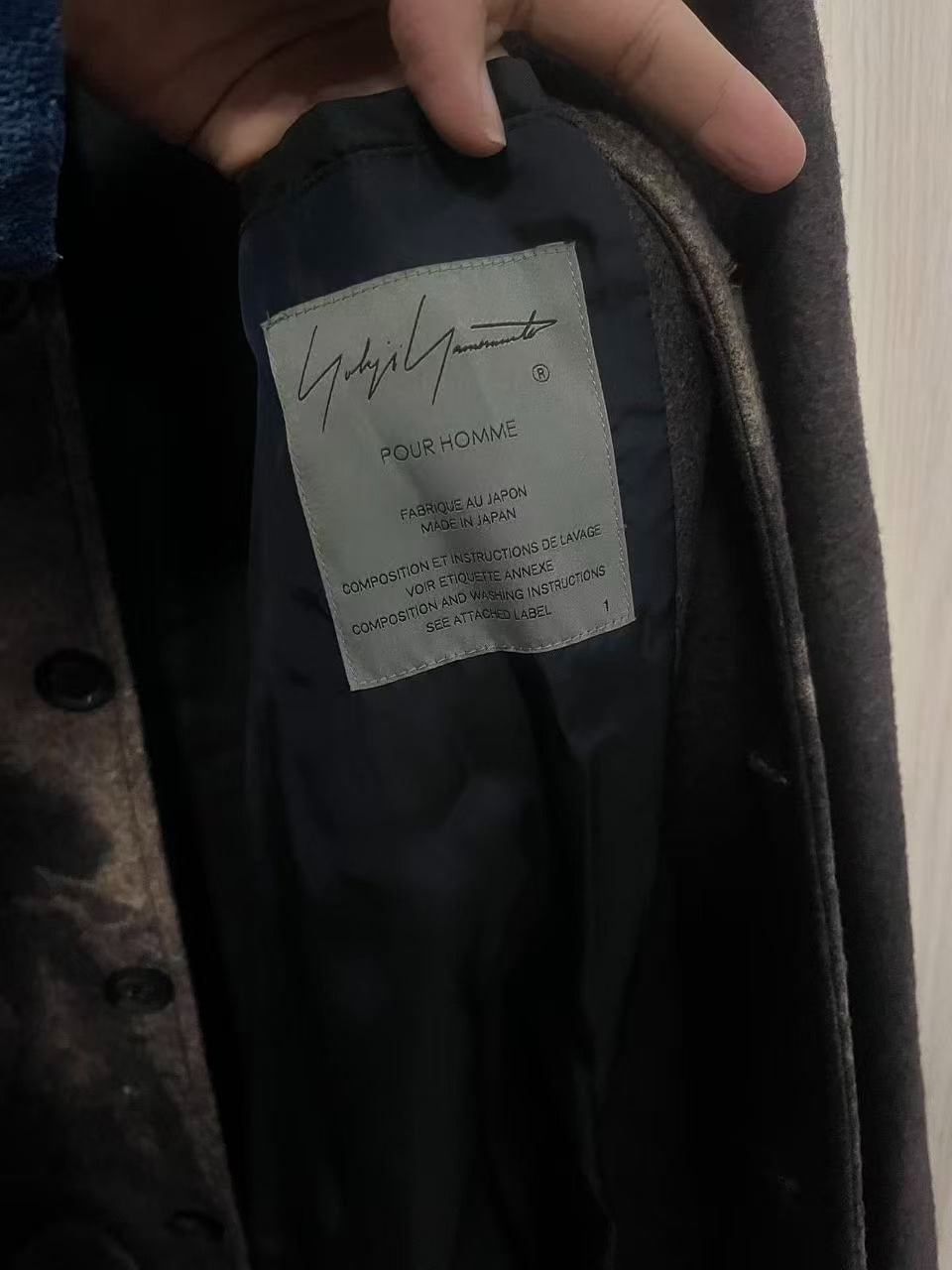 Yohji Yamamoto 22AW Beksinski Look27