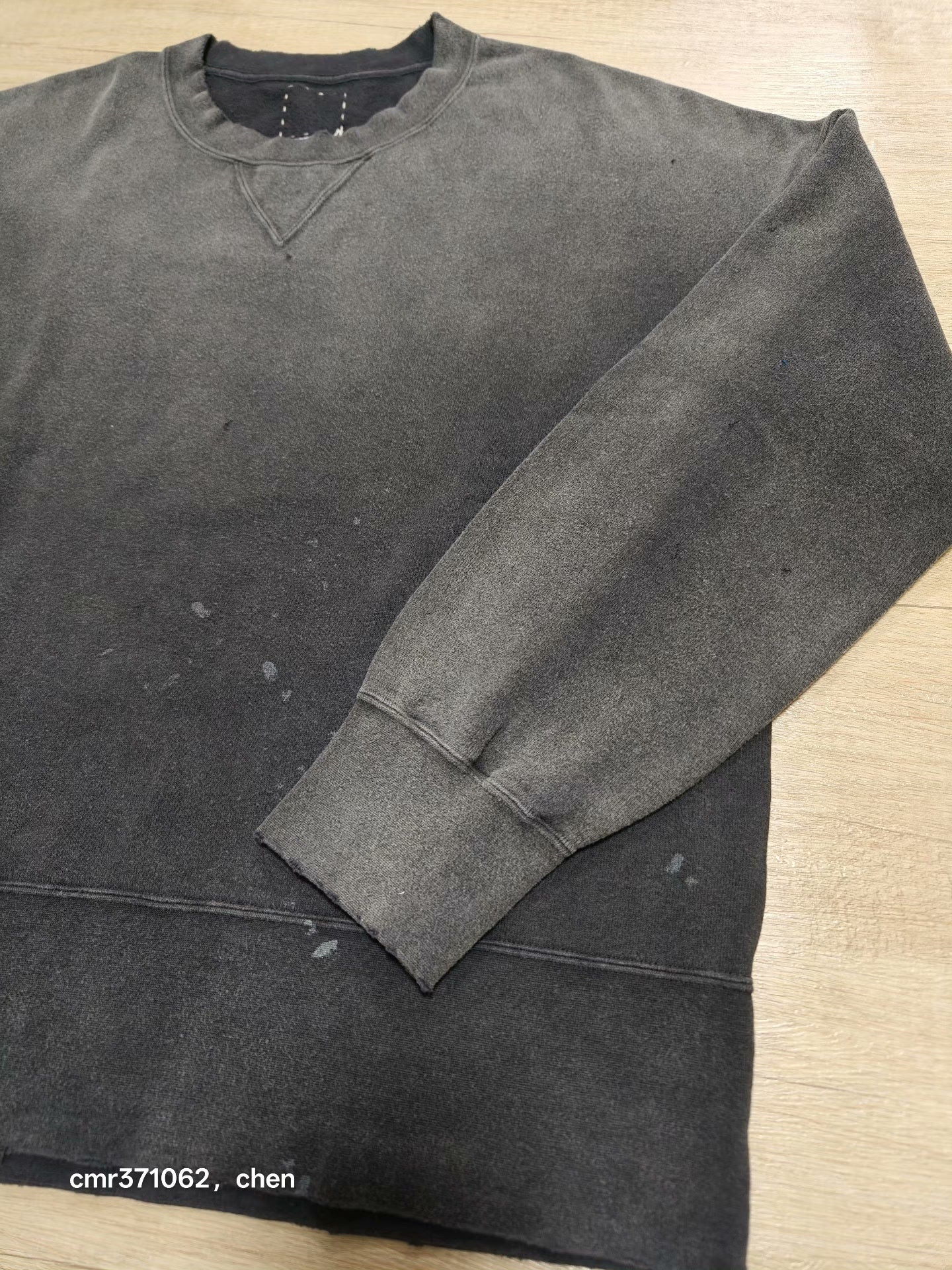 VISVIM 23SS COURT SWEAT L/S CRASH