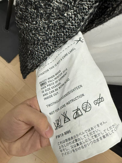 maison margiela oversized pocket sweater