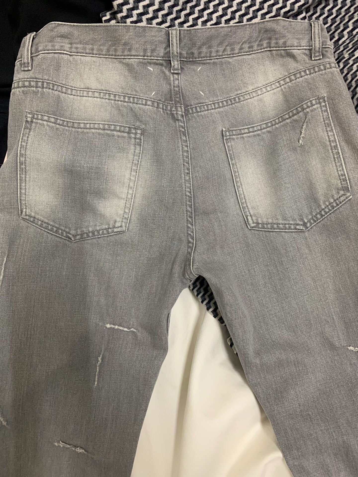 Maison Margiela SS17 Distressed Denim Jeans