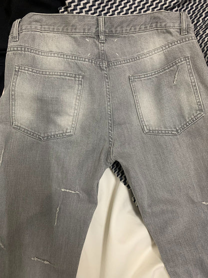Maison Margiela SS17 Distressed Denim Jeans