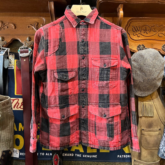 Double RL Ralph Lauren Plaid Shirt Jacket