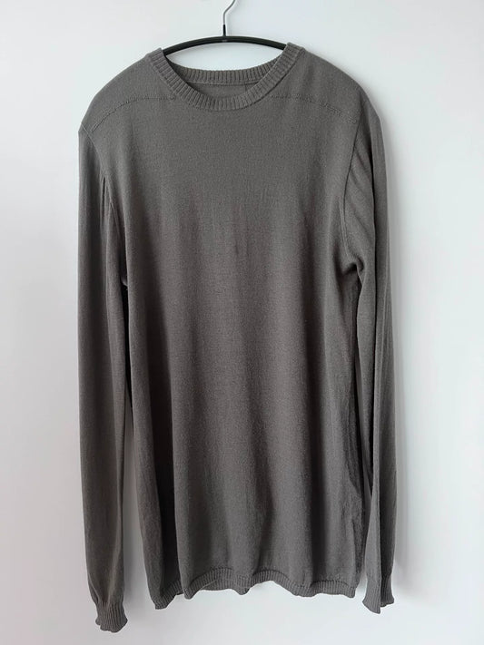 rick owens versatile long sleeve knit top