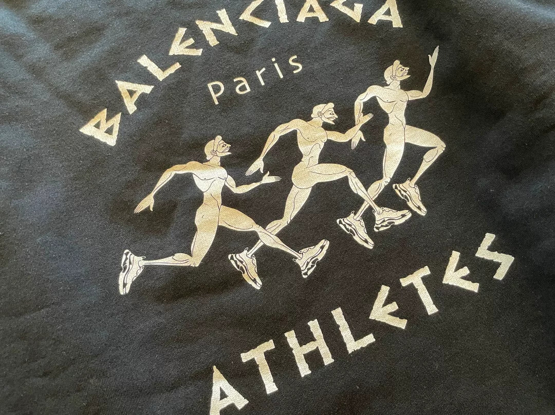 Balenciaga Marathon Sweater SS21 Heavyweight Hoodie