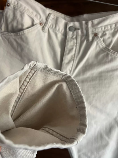 RRL Double RL Gray White Denim Pants