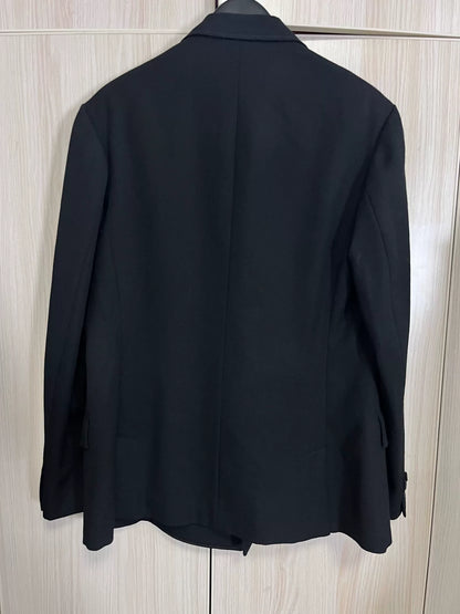 Yohji Yamamoto Double-Breasted Suit Jacket