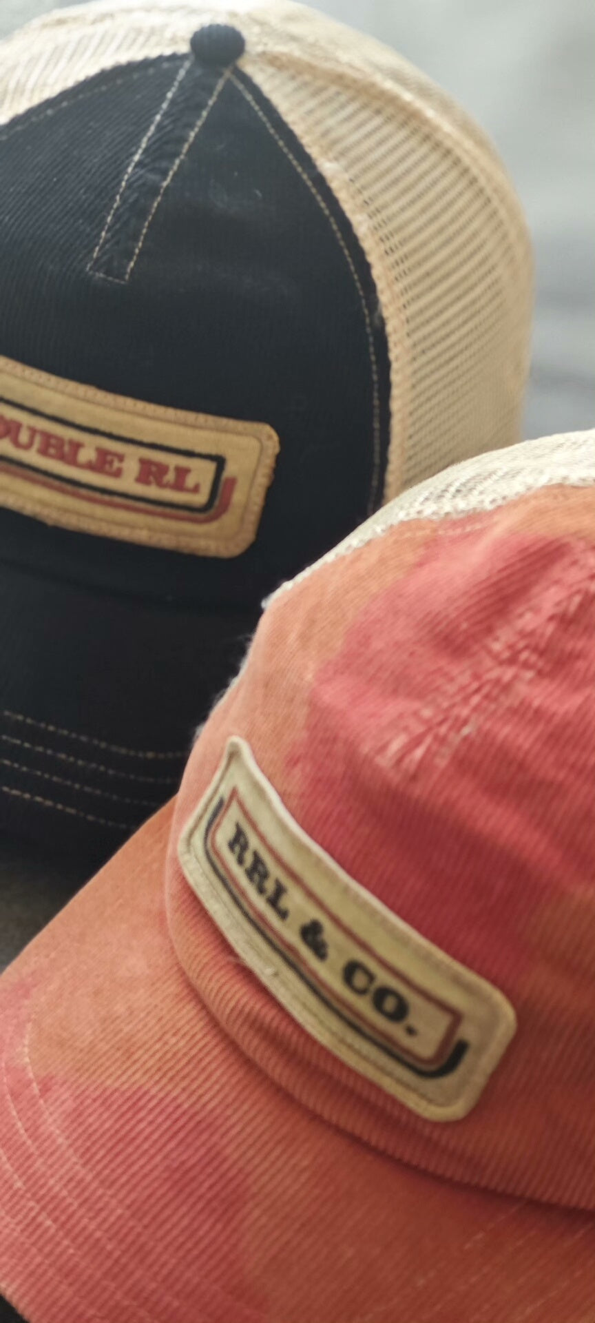 RRL Trucker Caps