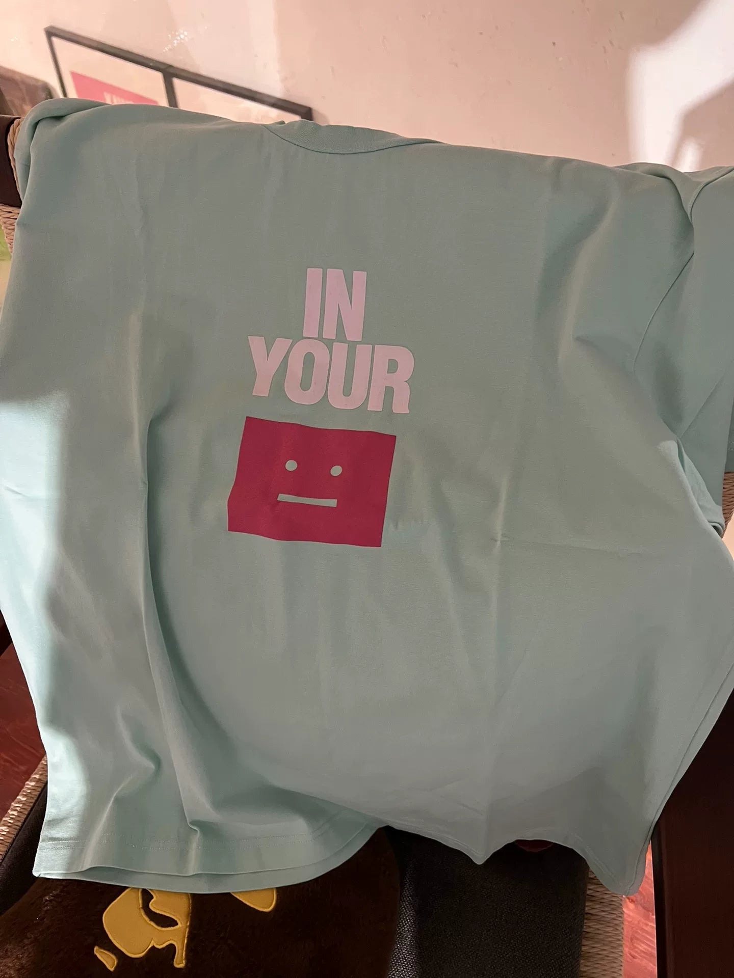 Acne Studios Green Graphic Short Sleeve Tee