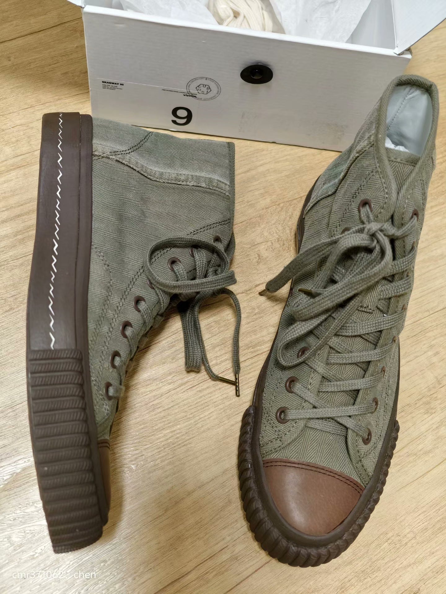 visvim 19 Skagway Hi Military Limited