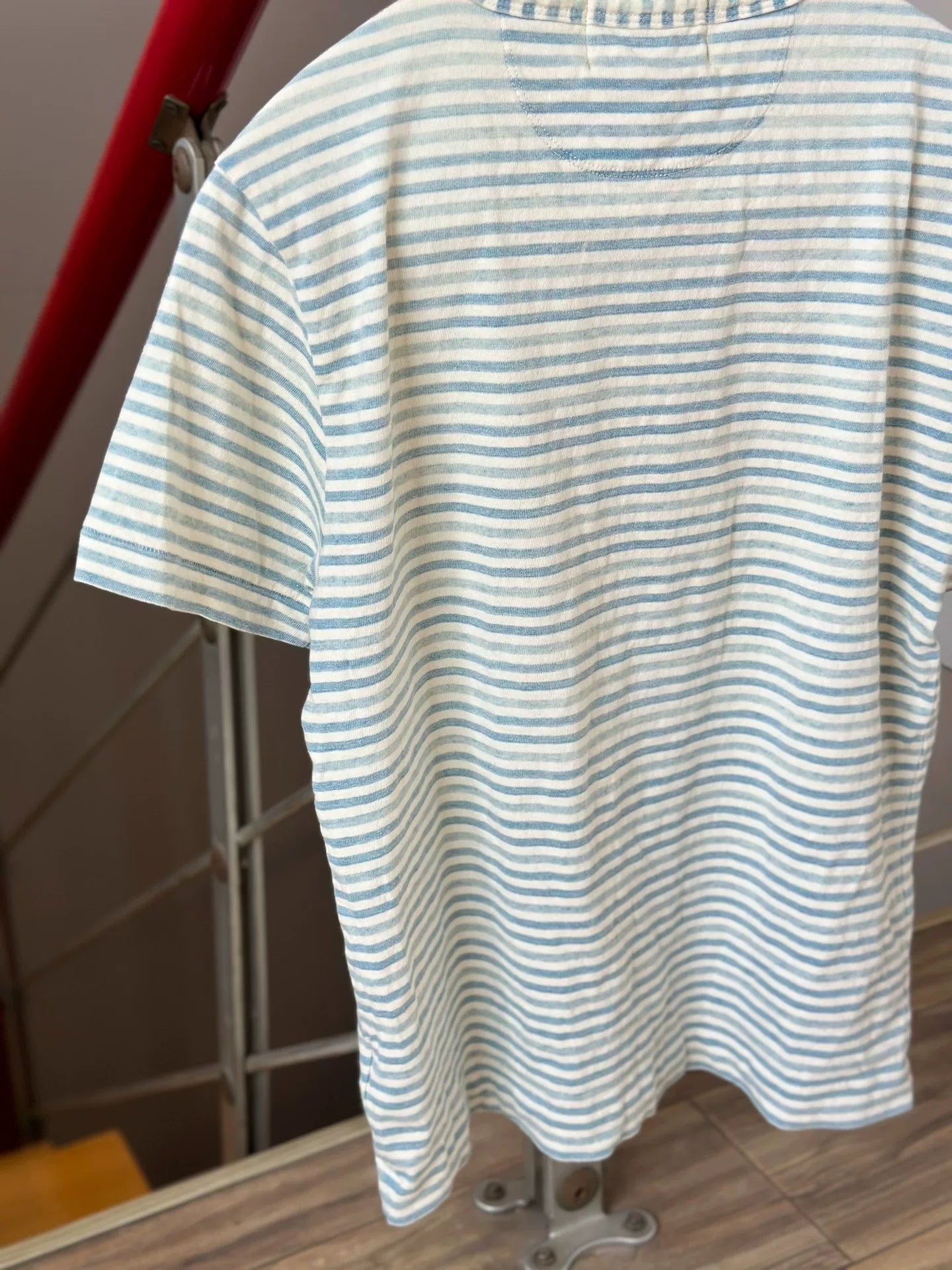 RRL Striped Short Sleeve