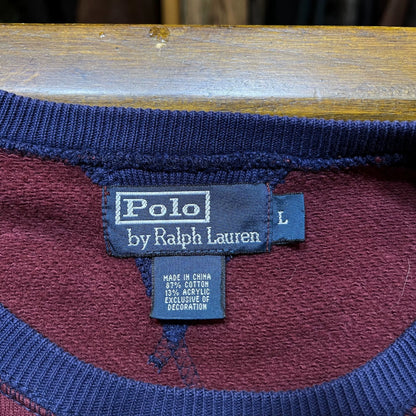 double rl vintage sweatshirt by ralph lauren