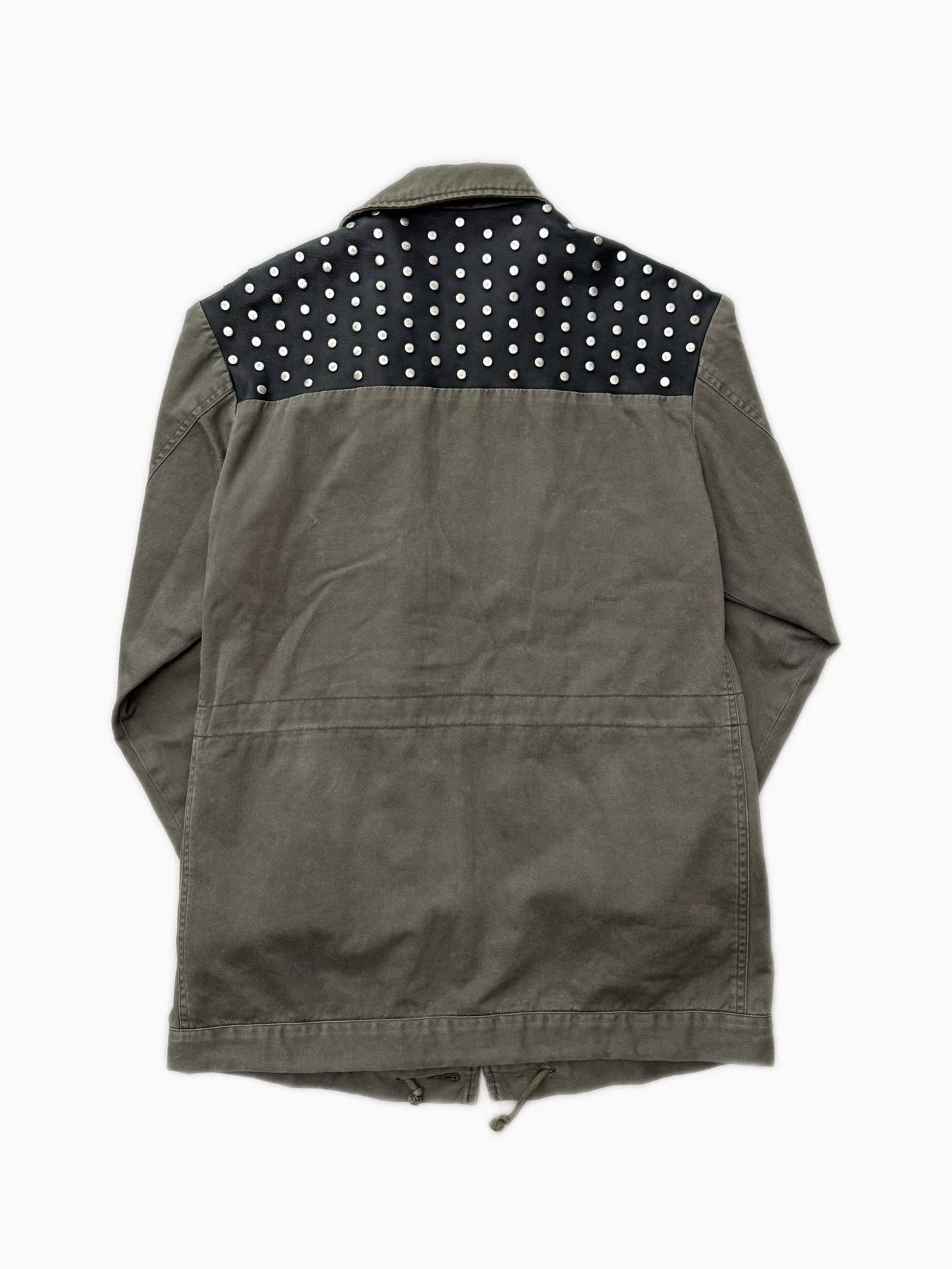 Saint Laurent 2014 Olive Military Jacket