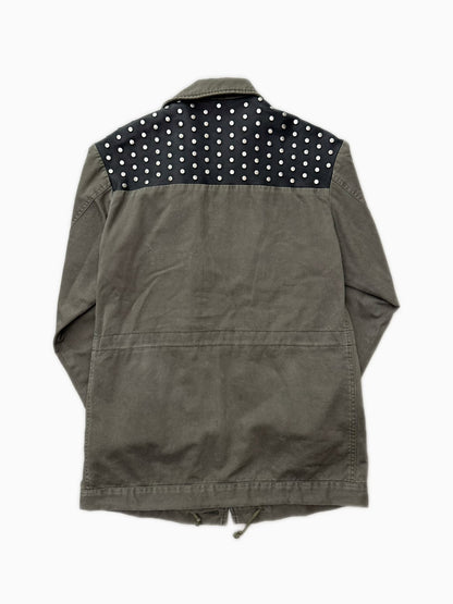 Saint Laurent 2014 Olive Military Jacket