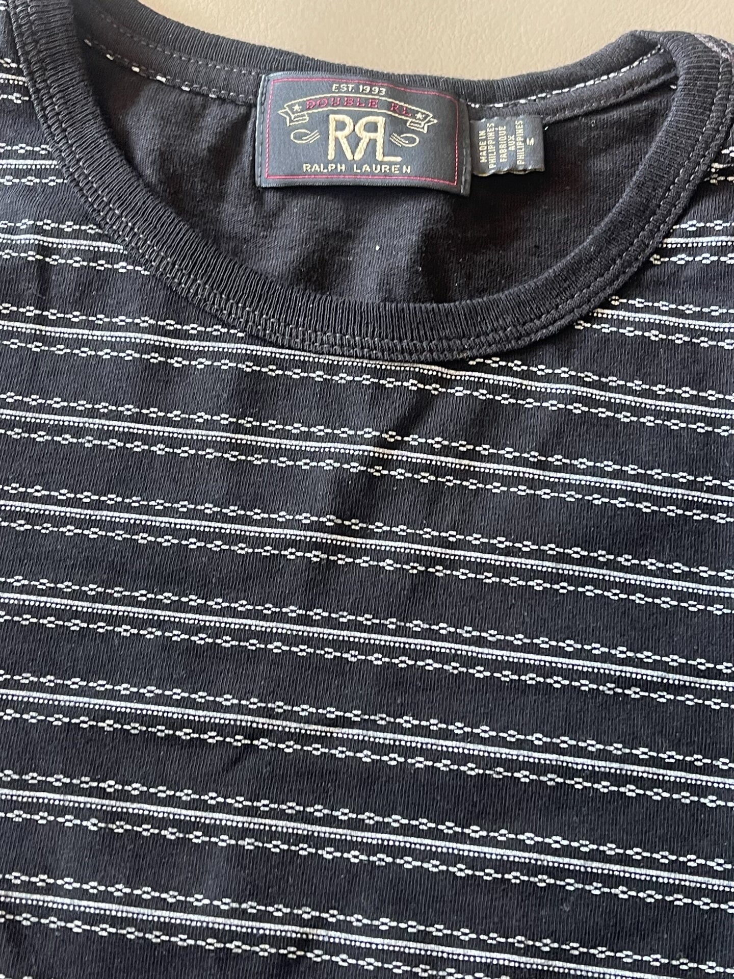 RRL Double RL Striped T-shirt
