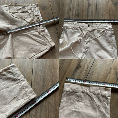 OLD JOE Cotton Linen Beige Pants