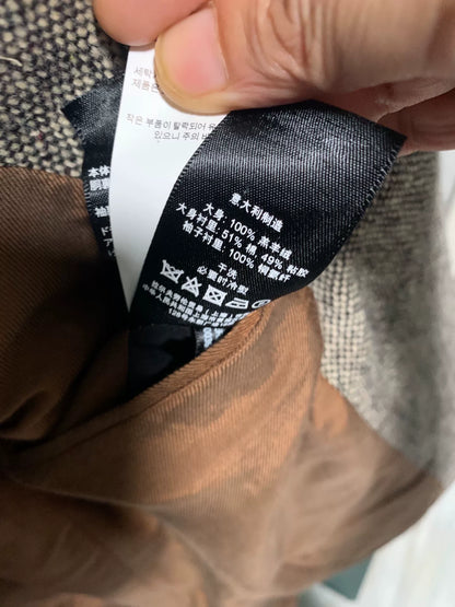 double rl cashmere blend thick blazer