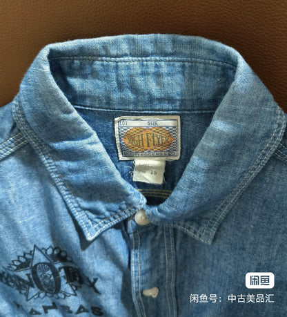 Vintage Freewheelers Bootleggers Short Sleeve Shirt