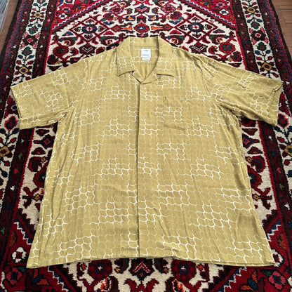 Visvim Free Edge Snake Print Short Sleeve Shirt
