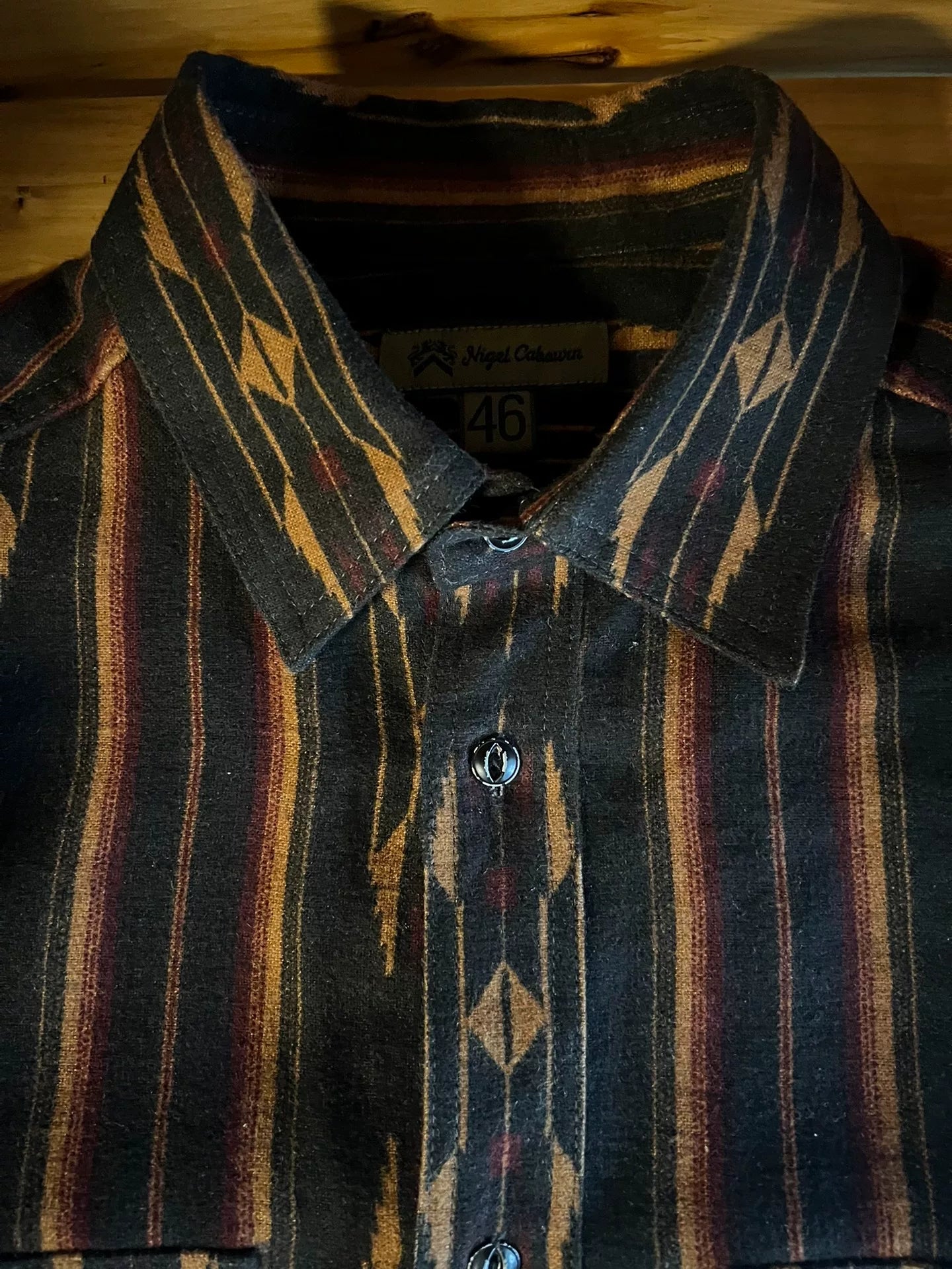 Nigel Cabourn Navajo Thick Shirt