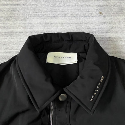 black bomber jacket with hidden pockets