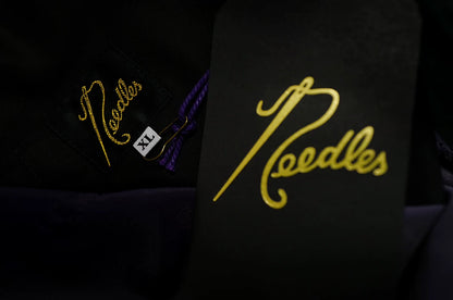 needles basketball shorts smoke purple color