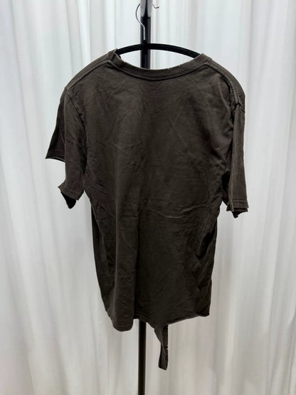 distressed graphic short sleeve tee