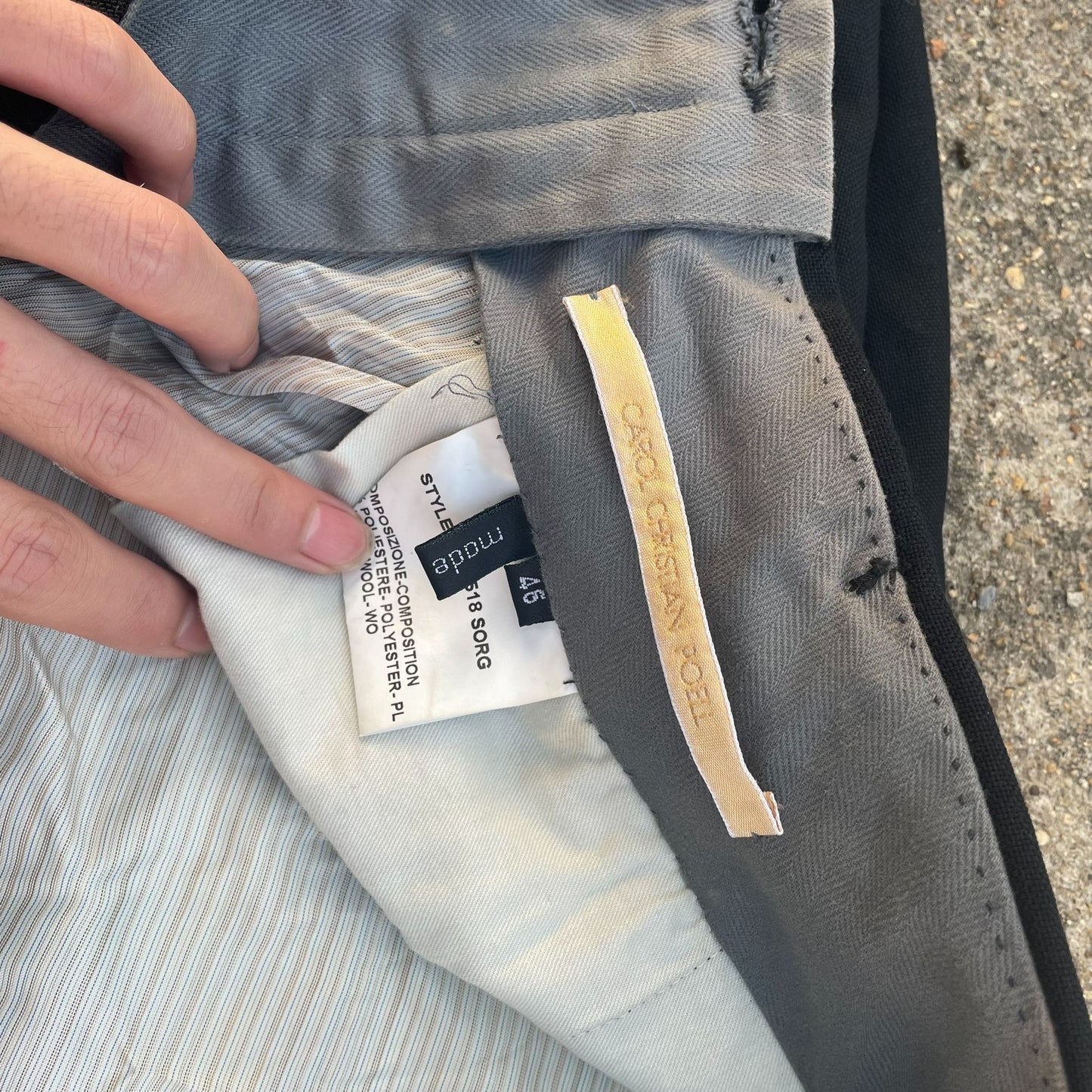 Carol Christian Poell CCP Tornado OG Trousers
