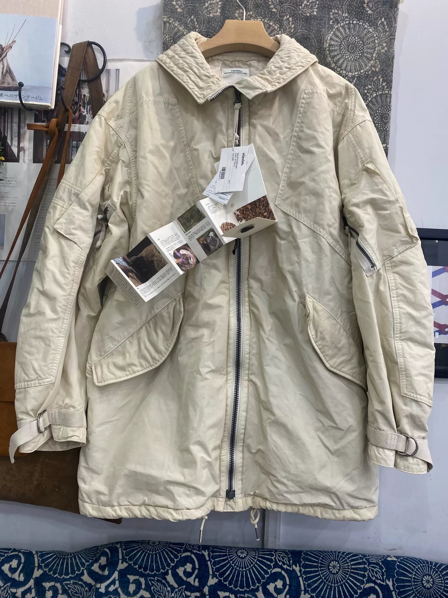visvim 21aw s.a.r trench coat