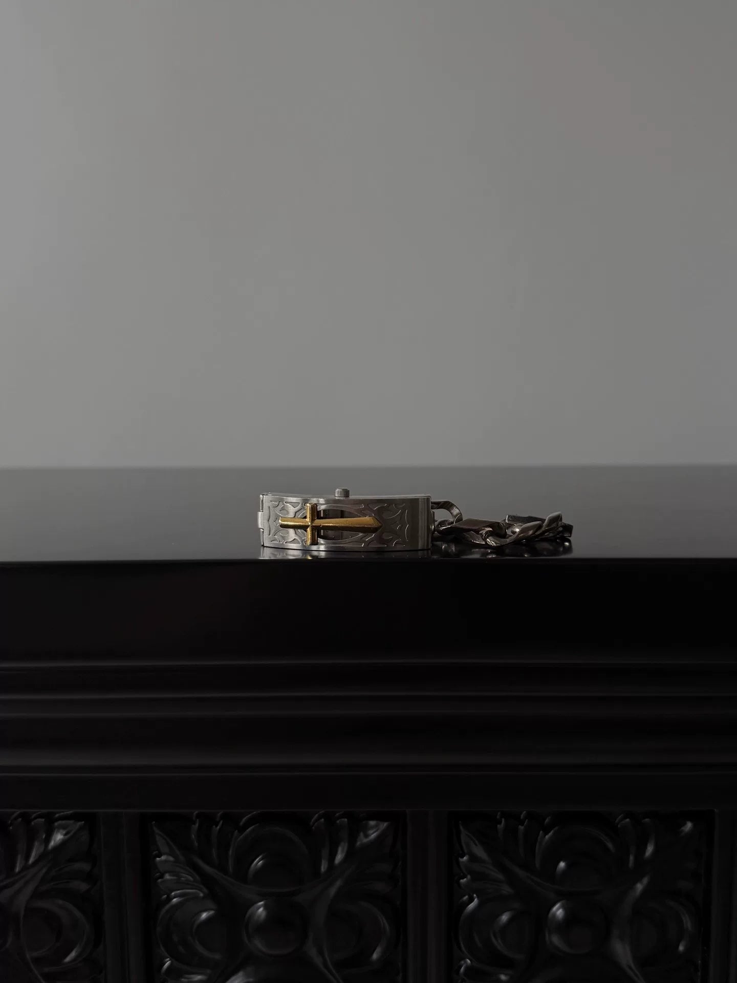 Jean Paul Gaultier Cross Bracelet Watch