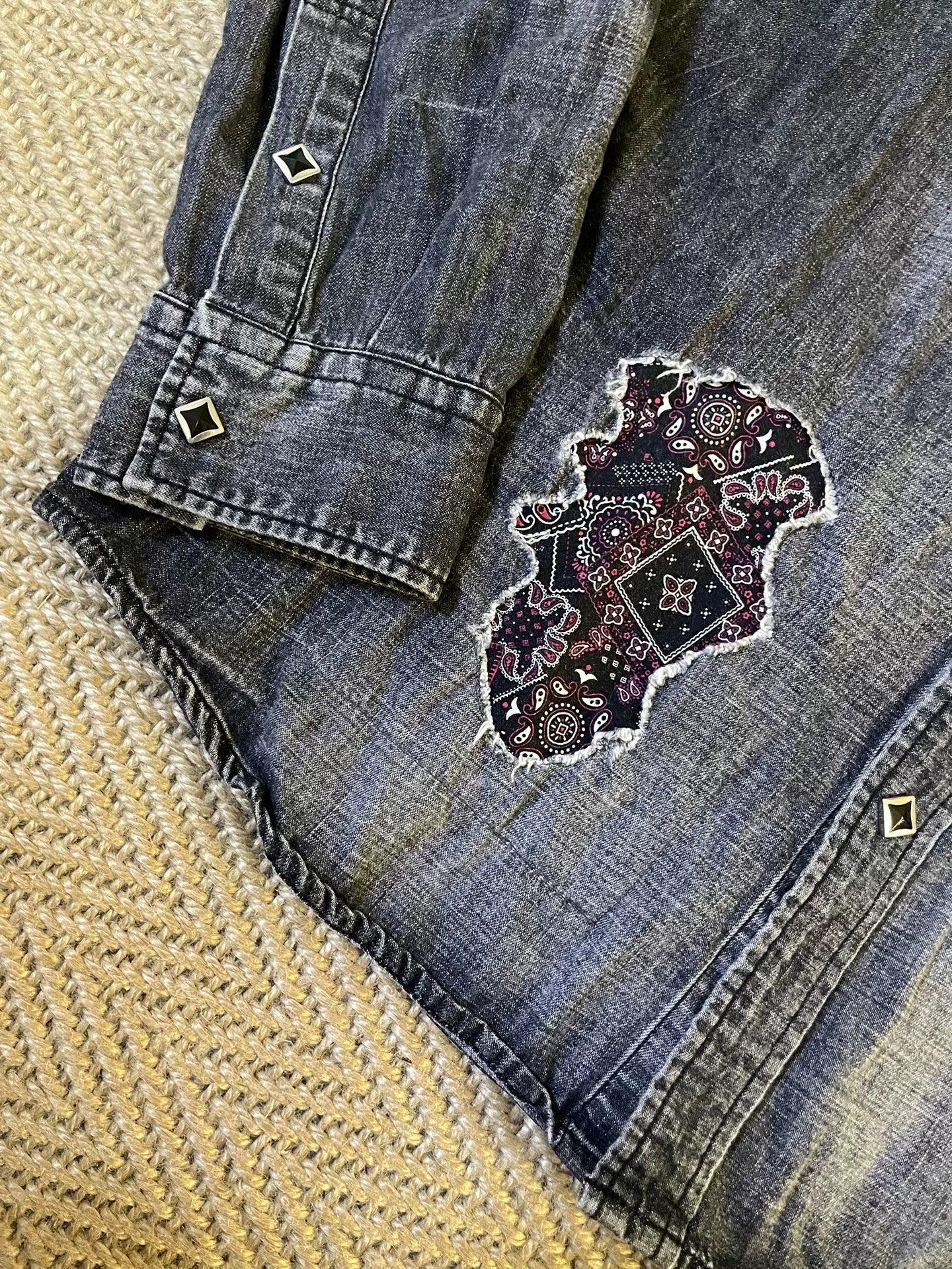 Vanquish & Fragment Denim Long Sleeve Shirt