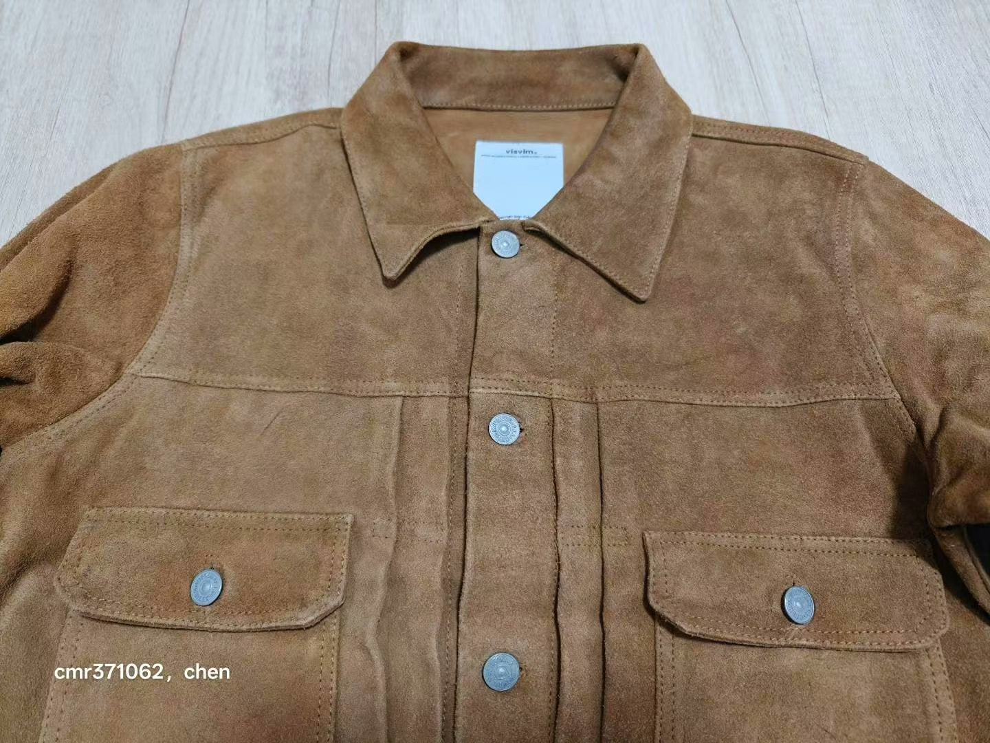 VISVIM 16SS 101 JKT Cow Suede