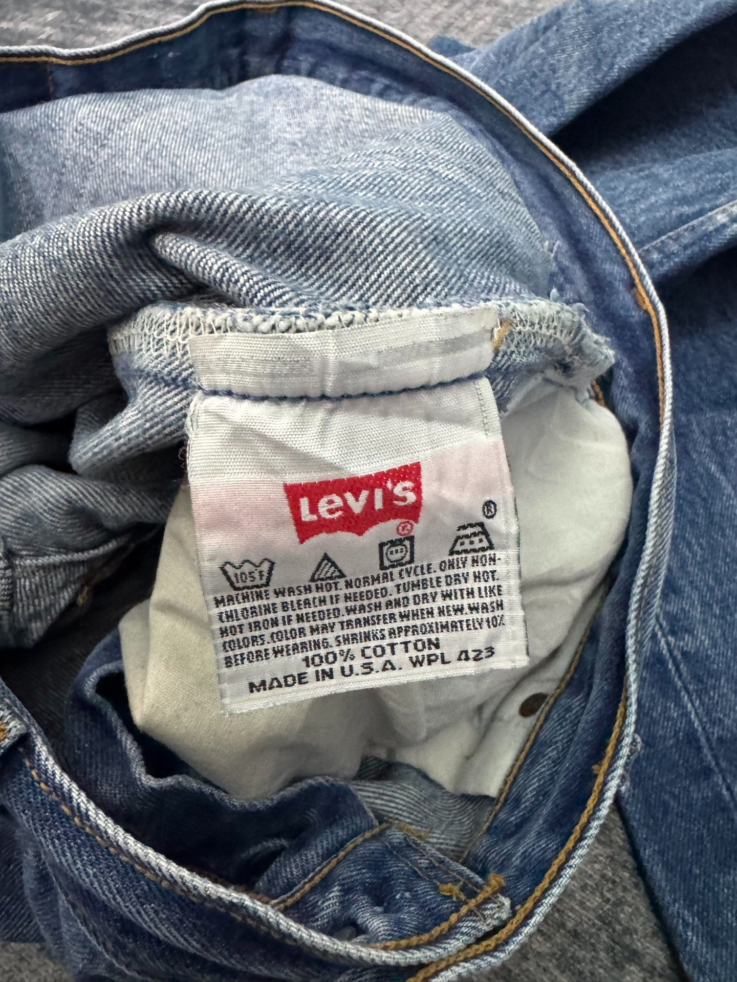 Vintage Levis 501xx 90S American Jeans