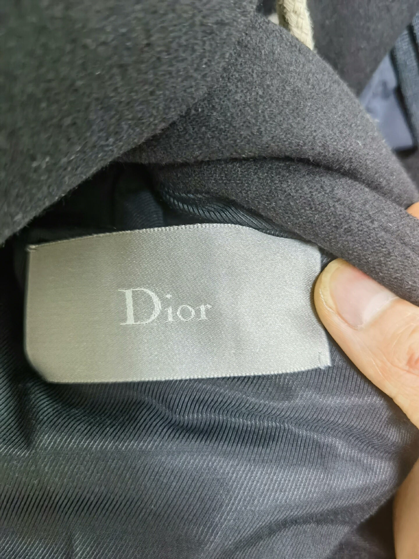 Dior Homme Wool Fisherman's Coat