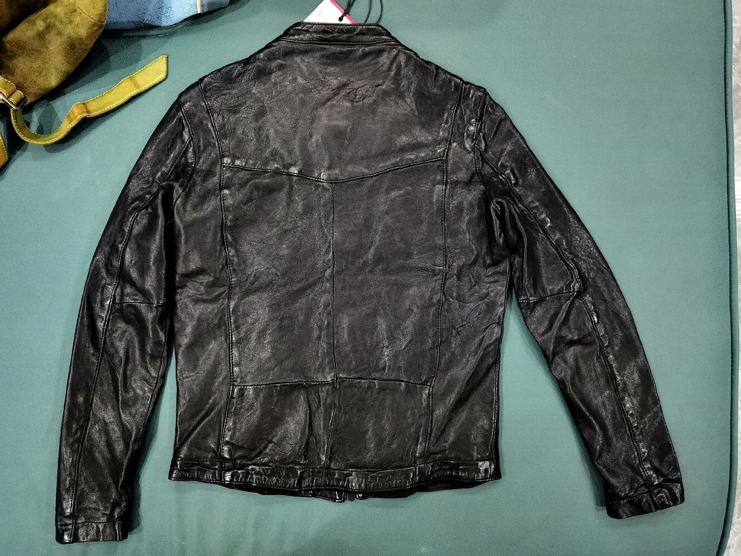 Giorgio Brato Men's Leather Jacket Size 44