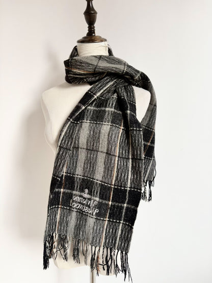 Vivienne Westwood Vintage Letter Embroidery Scarf