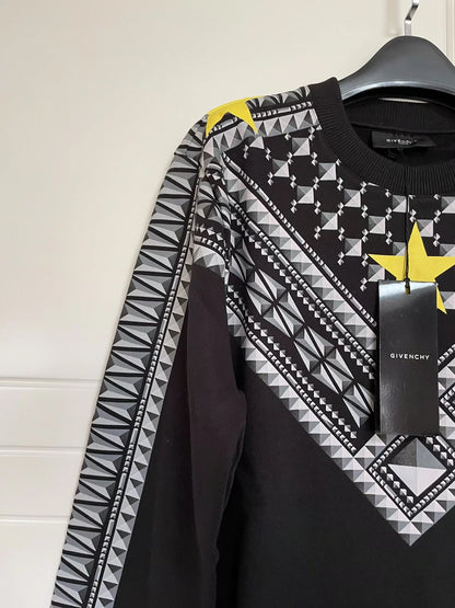 Givenchy Star Pattern Sweatshirt Size S