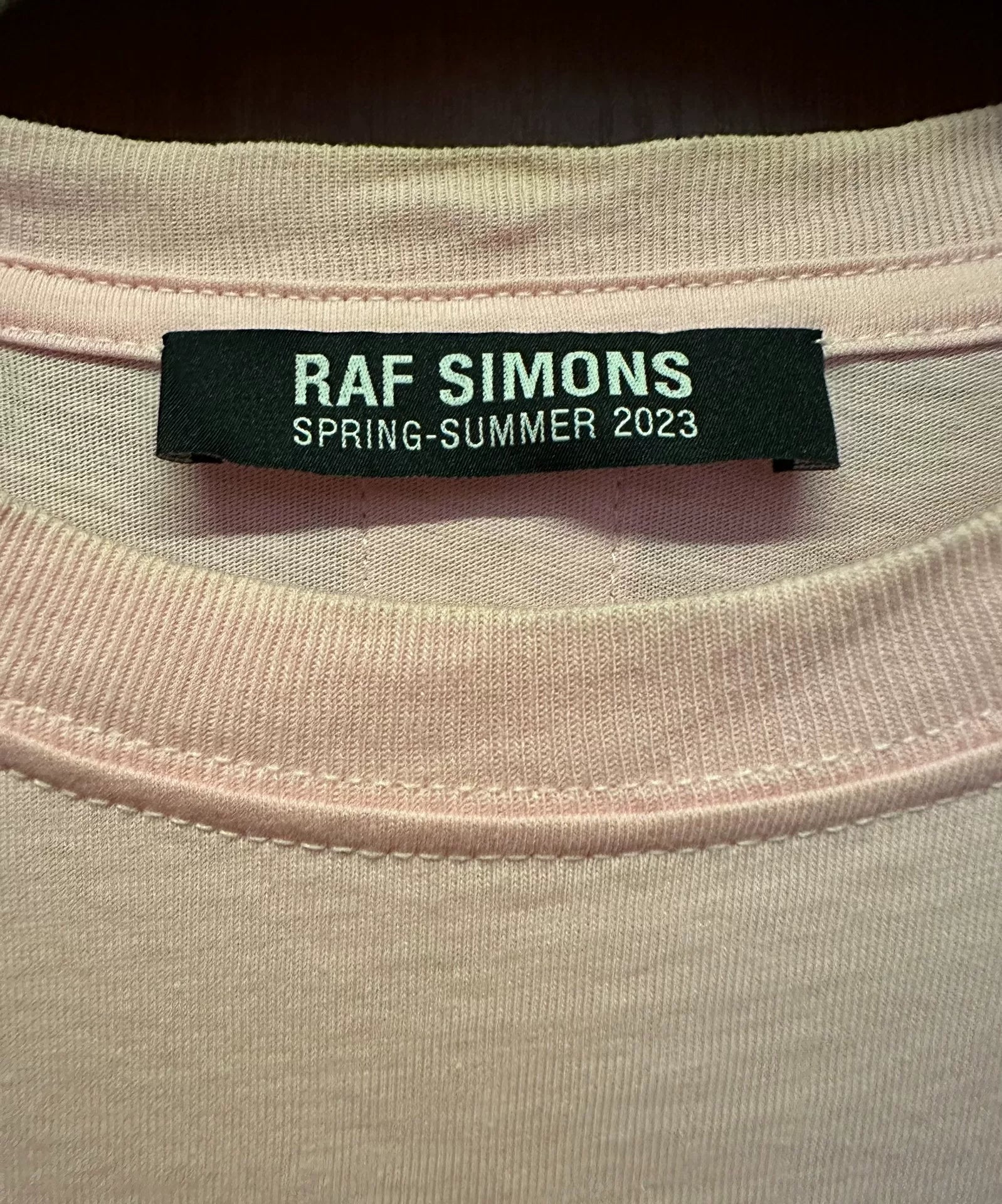 Raf Simons Fingers Crossed Short Sleeve Tee
