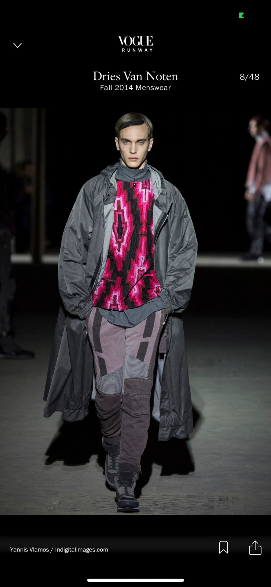 Dries Van Noten 14aw Motorcycle Pants