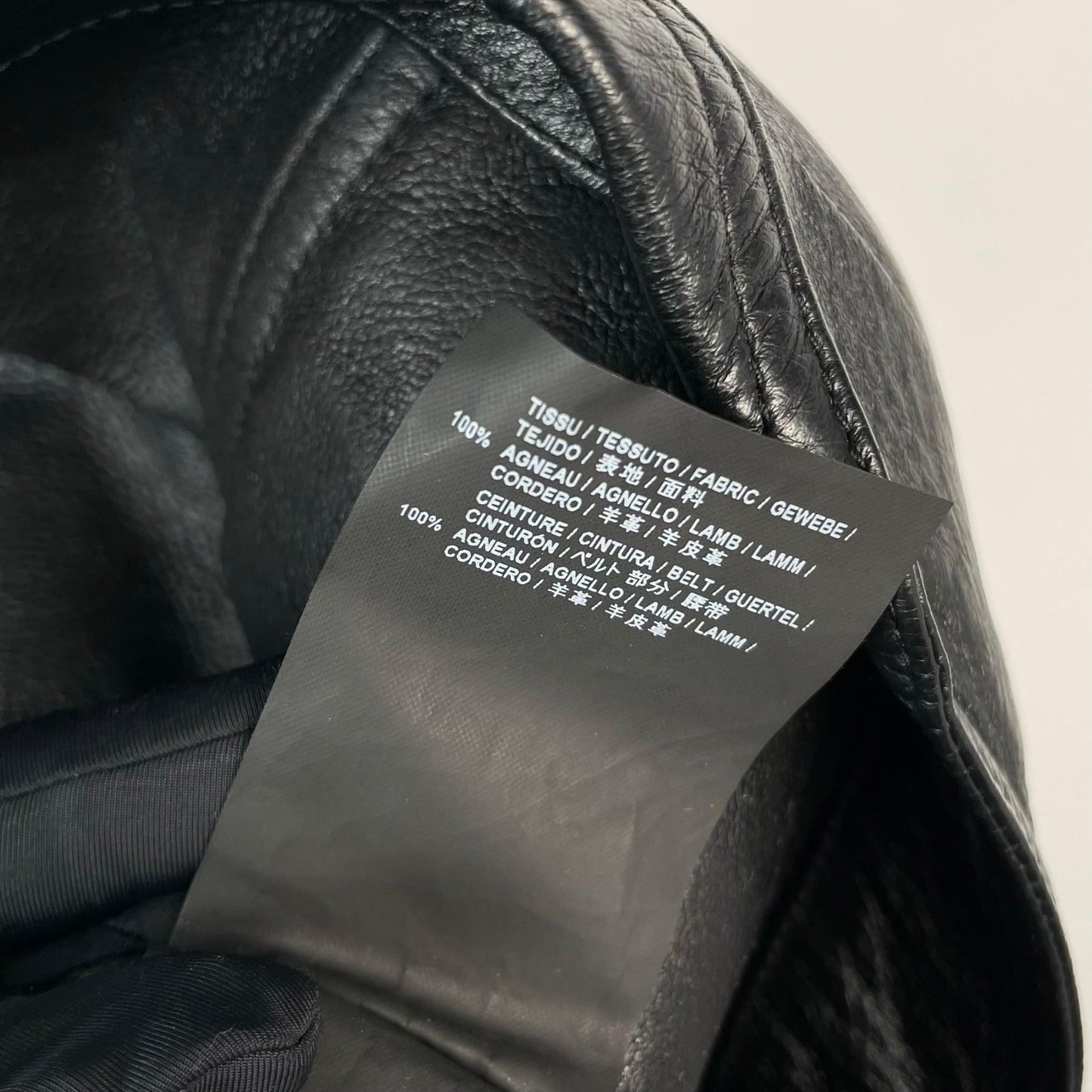 Saint Laurent 2017FW Black Leather Jacket