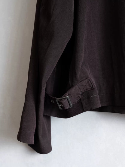 Yohji Yamamoto Zip Jacket with Floral Design