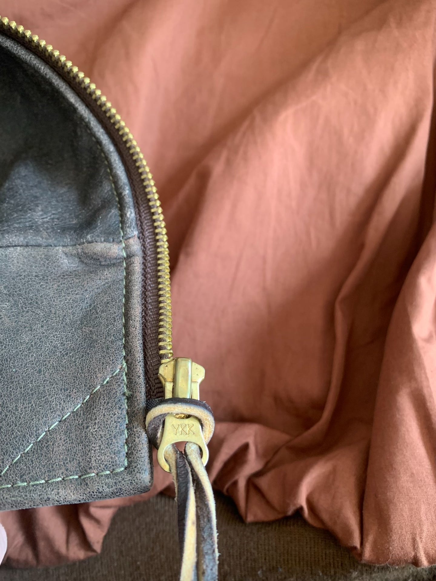 Cockpit A2 Distressed Horsehide Leather Jacket