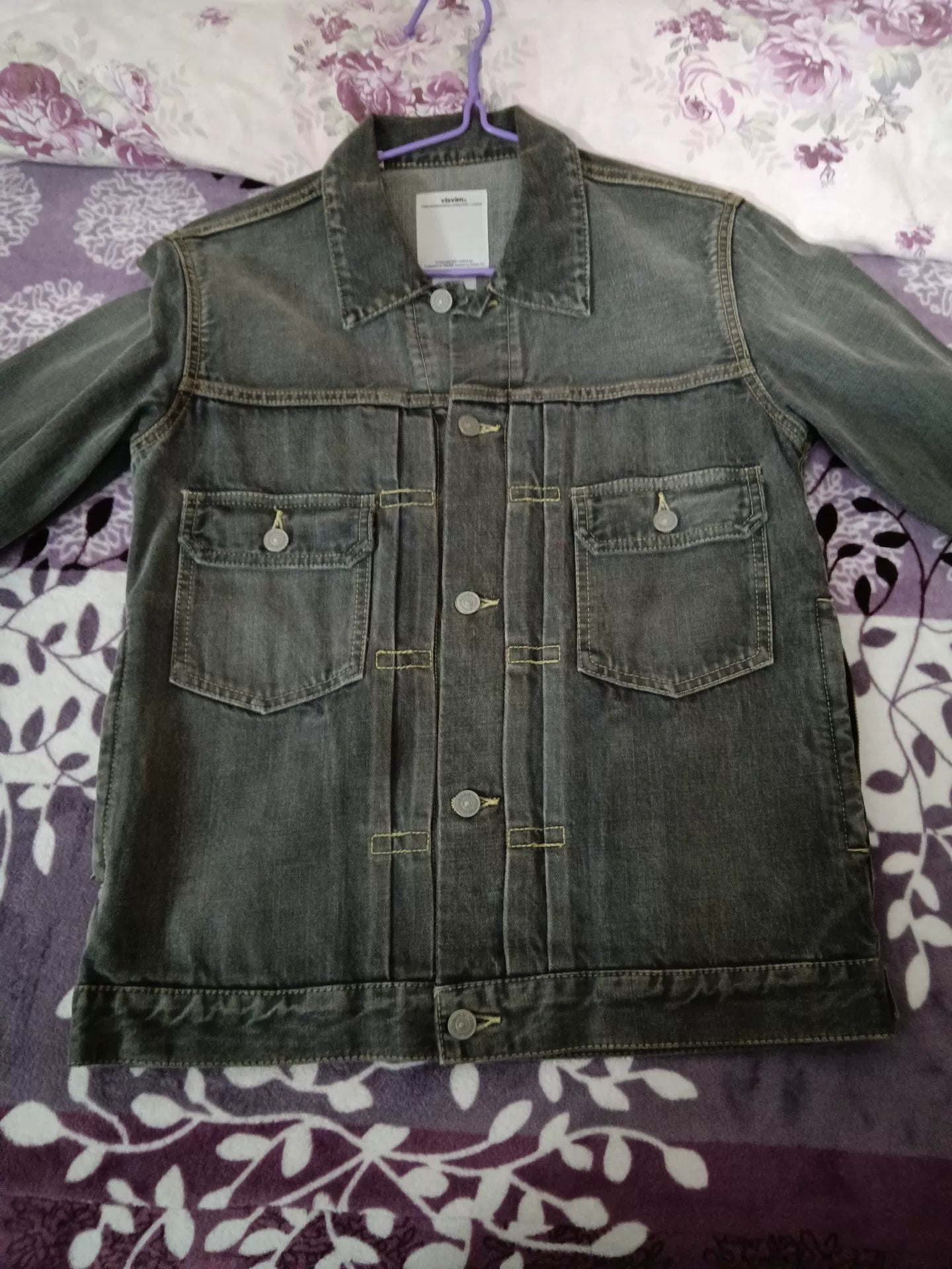 Visvim SS 101 Damaged Denim Jacket