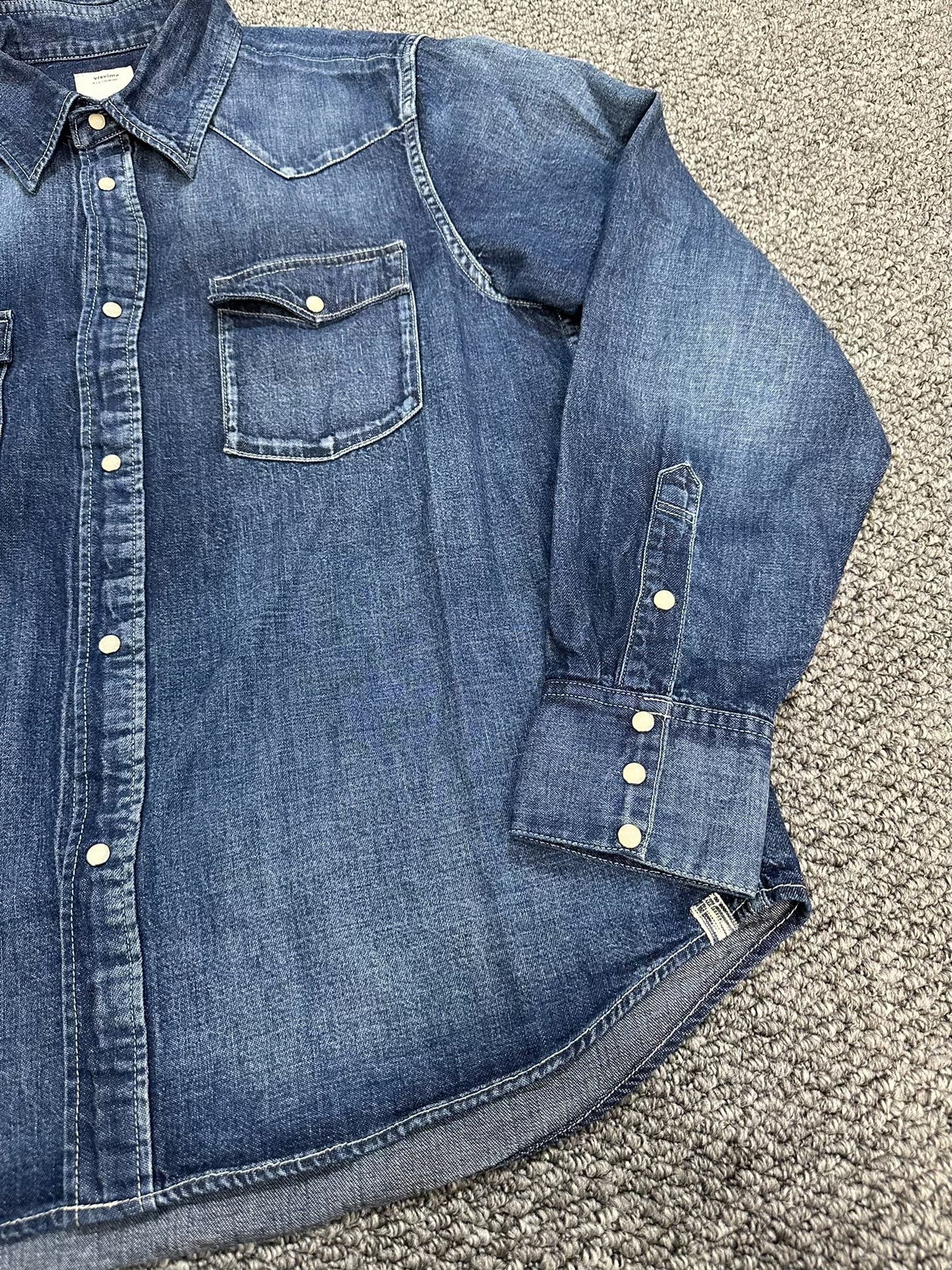 visvim Social Sculpture Denim Shirt