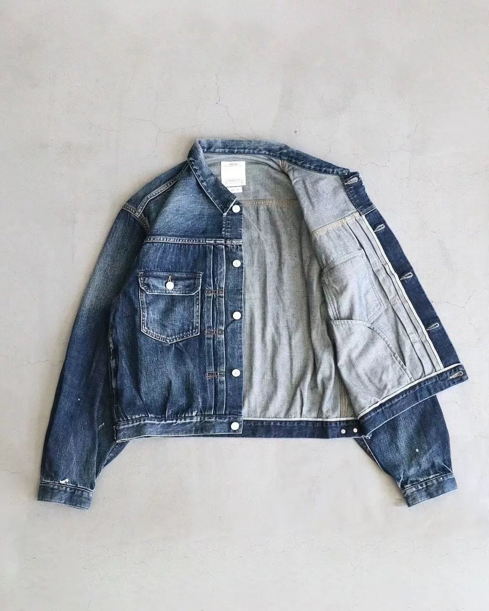 Visvim 25AW SS101 Blue Denim Jacket