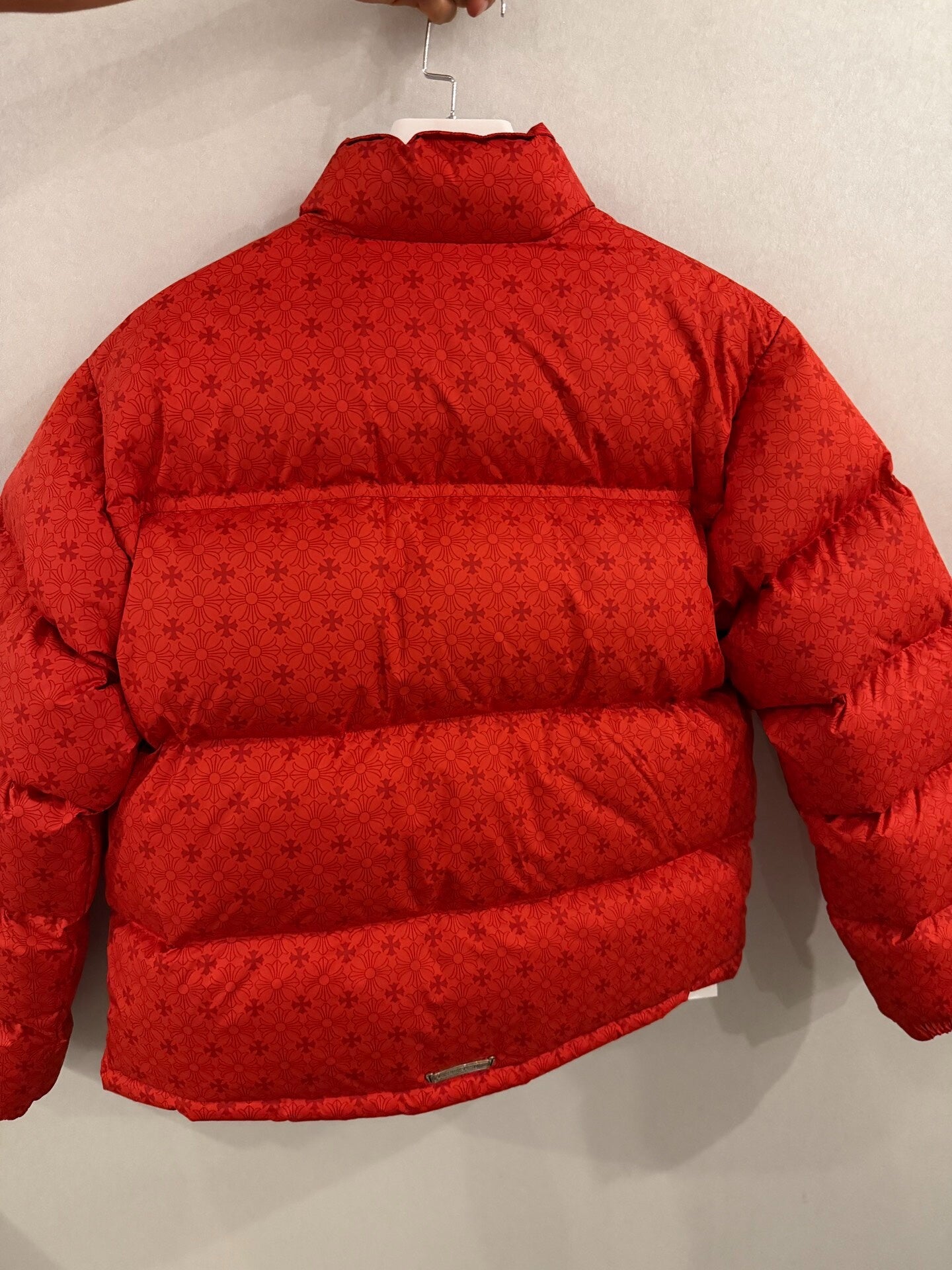 Chrome Hearts Red Down Jacket