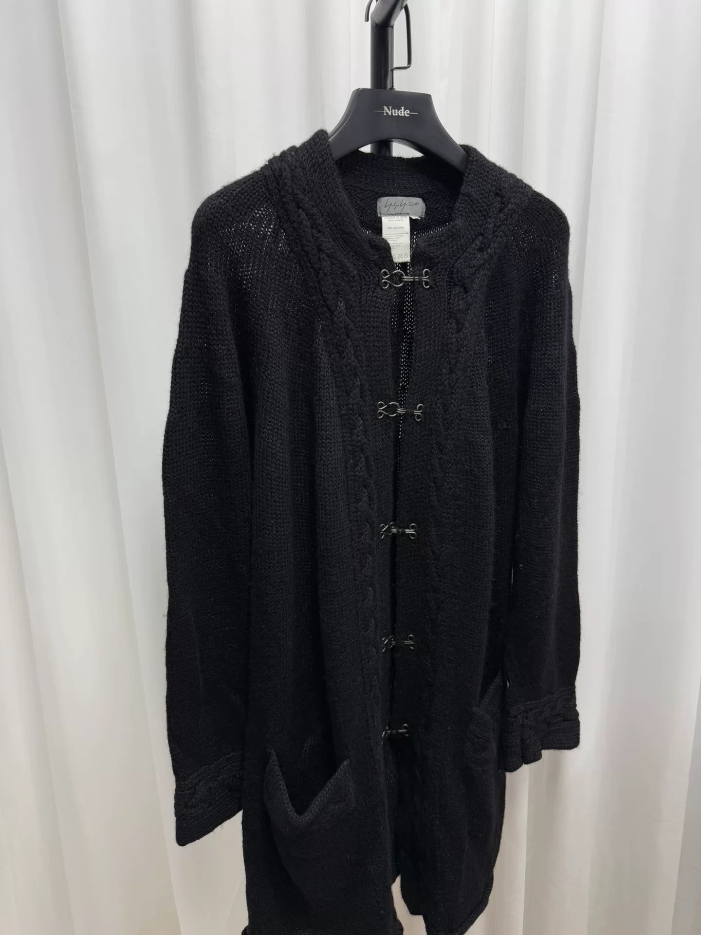 Yohji Yamamoto Pour Homme Sweater Coat M