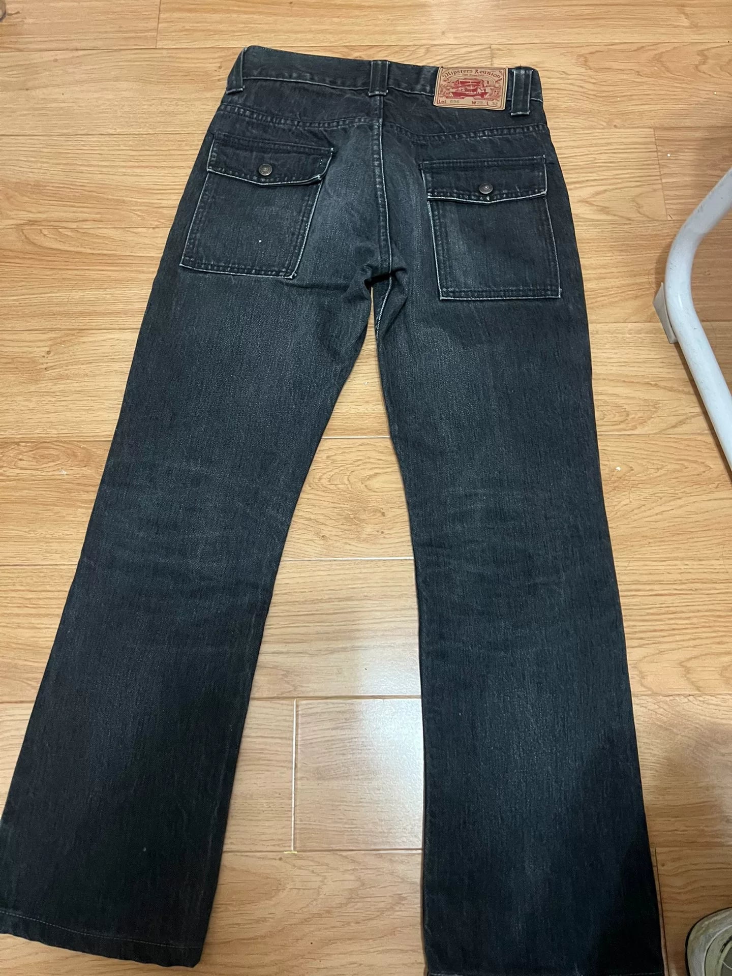 Freewheelers Skull Horse Denim Pants Size 28